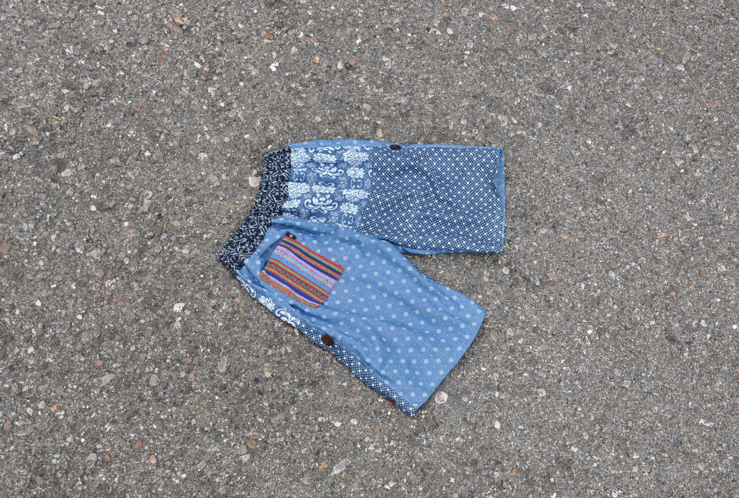bequeme Jeans Pumphose für Kinder in blau