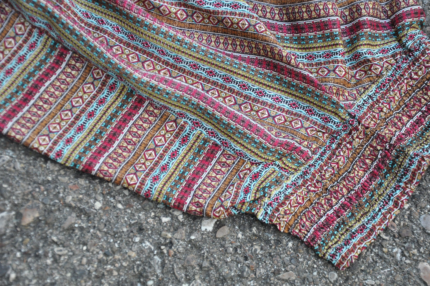 Cozy Alibaba pants for children, colorful stripes
