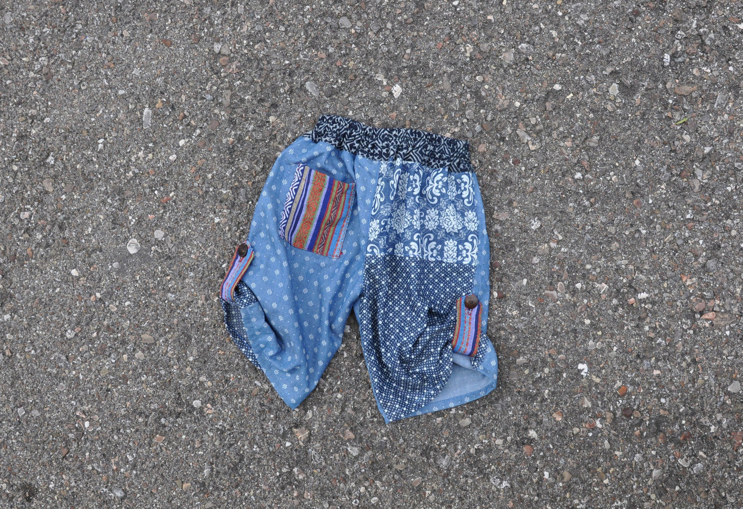 bequeme Jeans Pumphose für Kinder in blau