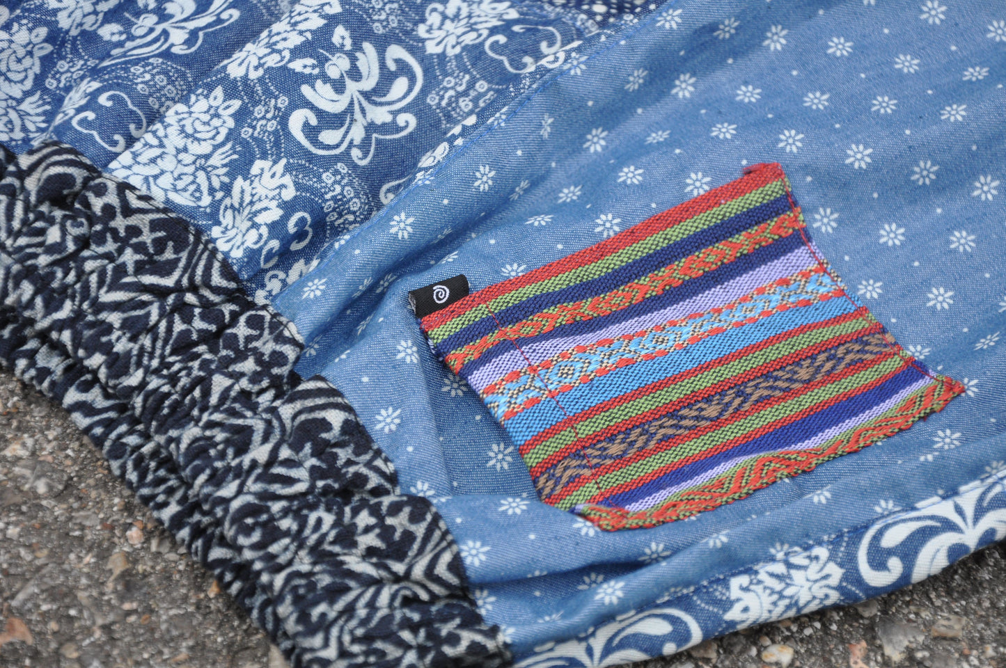 bequeme Jeans Pumphose für Kinder in blau