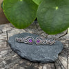 Earclimber Ohrringe mit Amethyst Steinen aus Silber