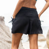 luftige leichte Sommer Shorts einfarbig in schwarz