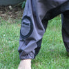 bequeme Sweat Hose für Kinder in grau/ schwarz