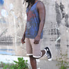 Sweat Shorts mit gemusterten Taschen für Männer in braun
