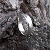 schlichter Männerring aus Silber